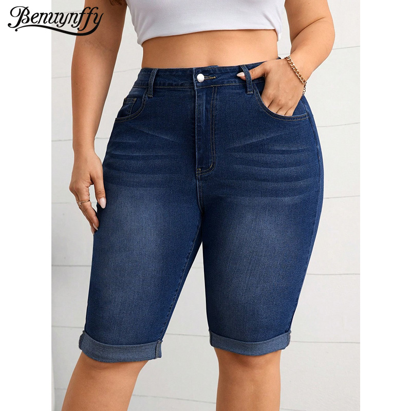 Streetwear Brand Pants - Benuynffy Artı Boyutu Vintage Orta Belli