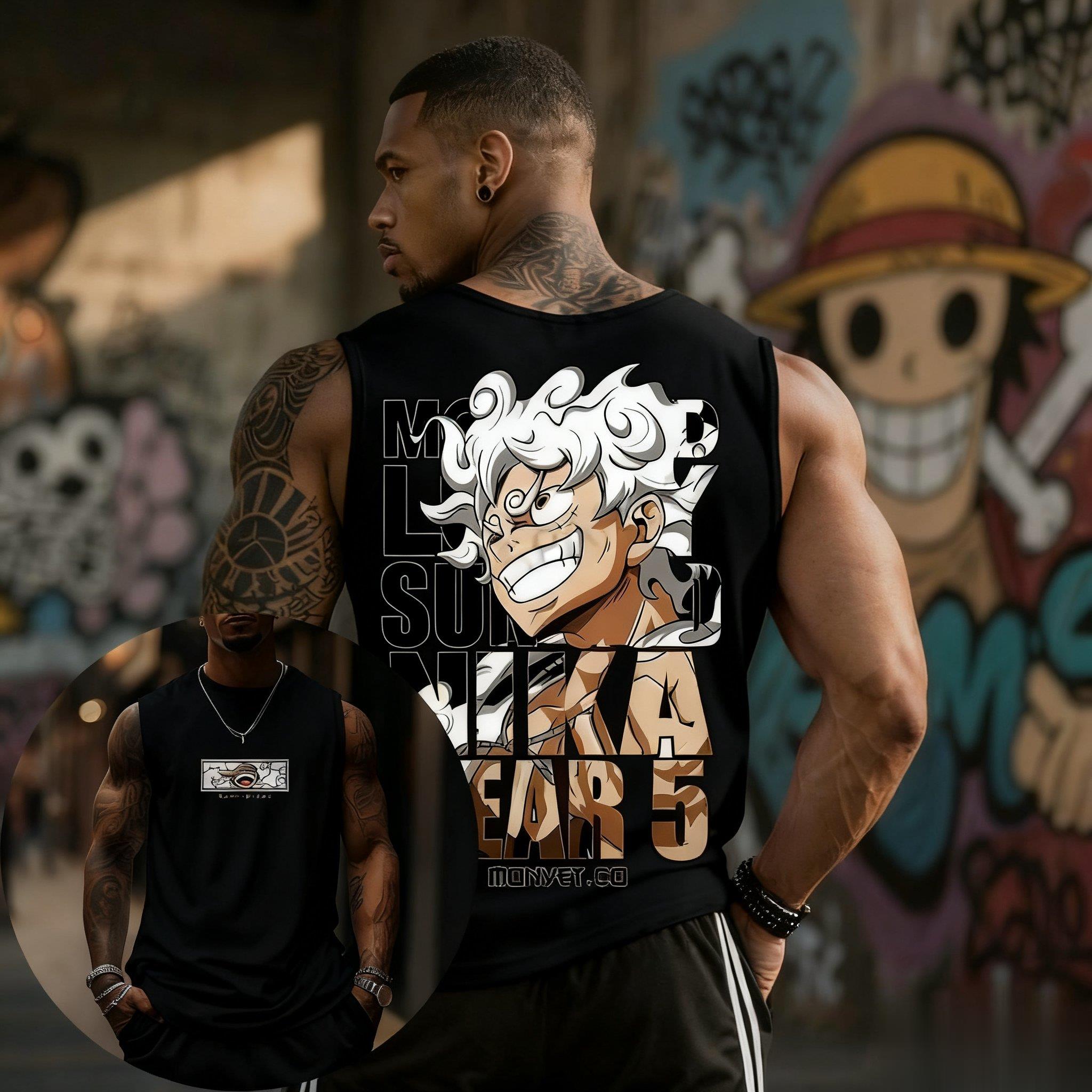 One Piece Luffy Gear 5 Atlet E - Streetwear Brand Japan incelemesi ve fiyatı