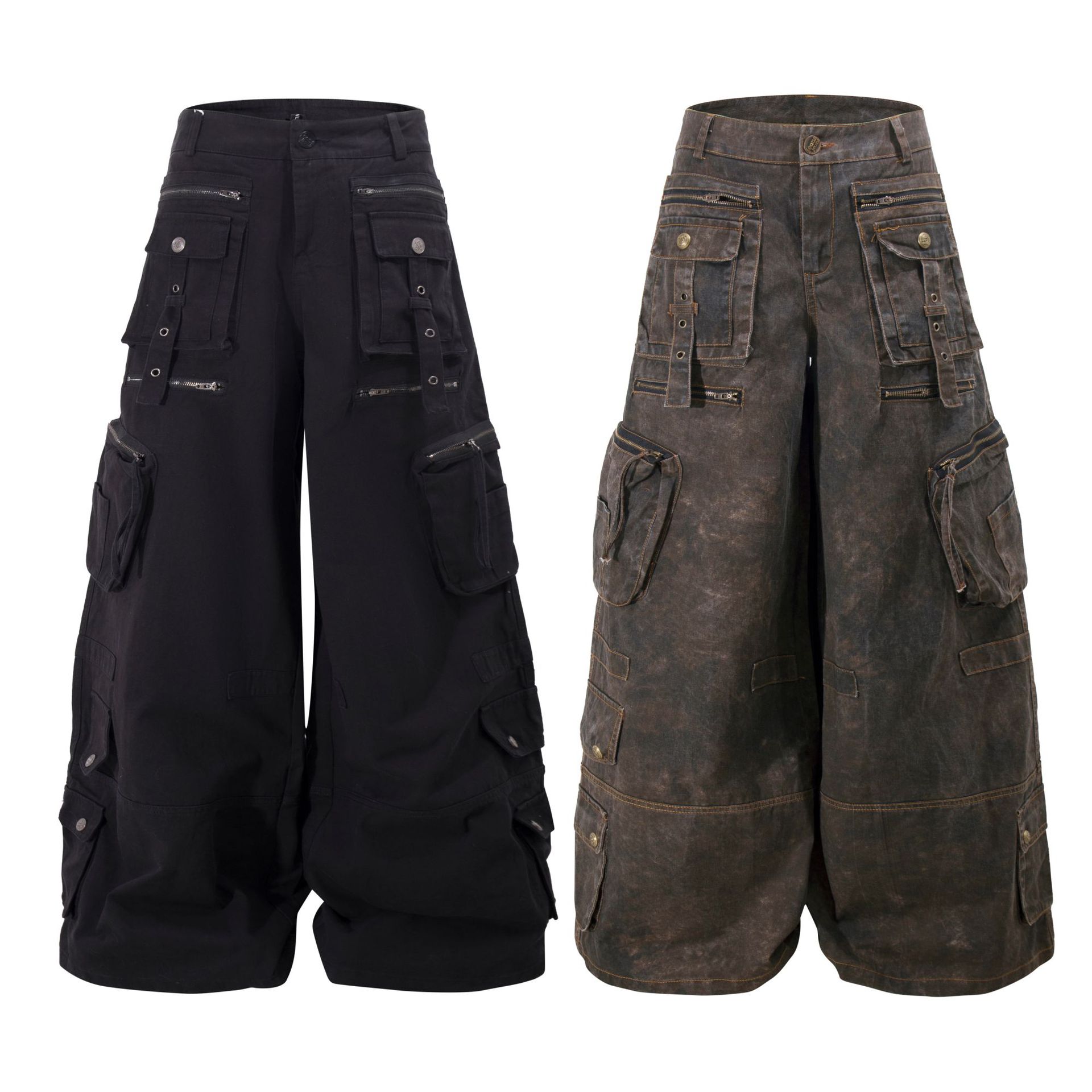 Grunge Techwear Geniş Paça Kar - Streetwear Brand Pants incelemesi ve fiyatı