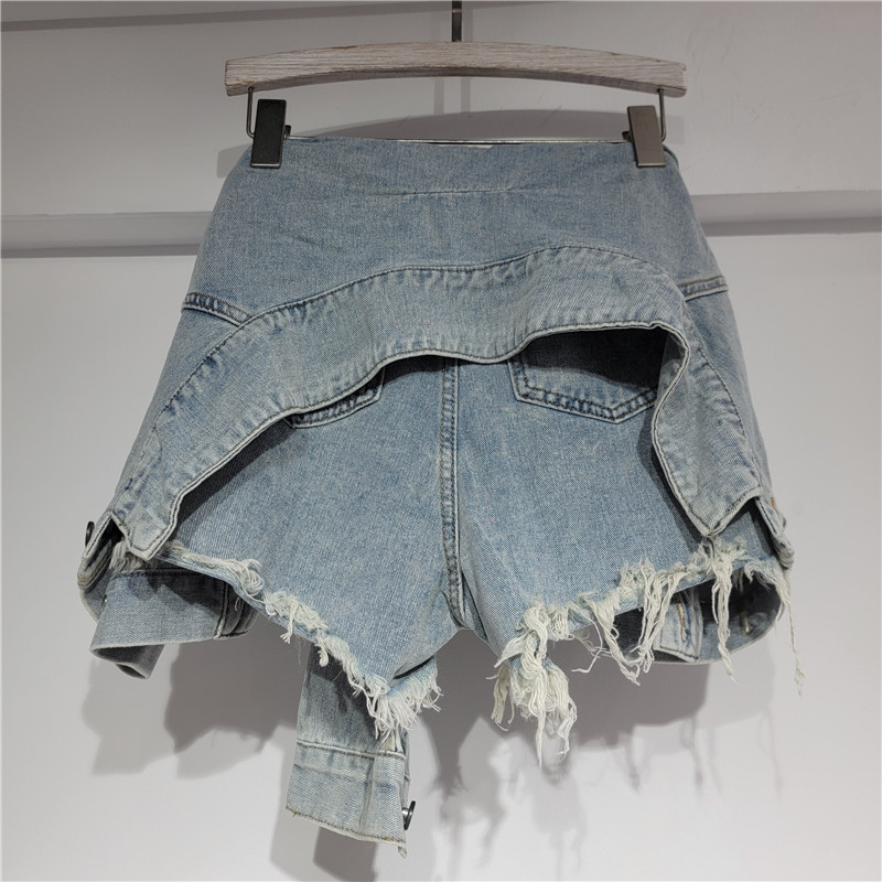 Kot Şort Kadınlar İçin Vintage - Streetwear Brand Pants incelemesi ve fiyatı